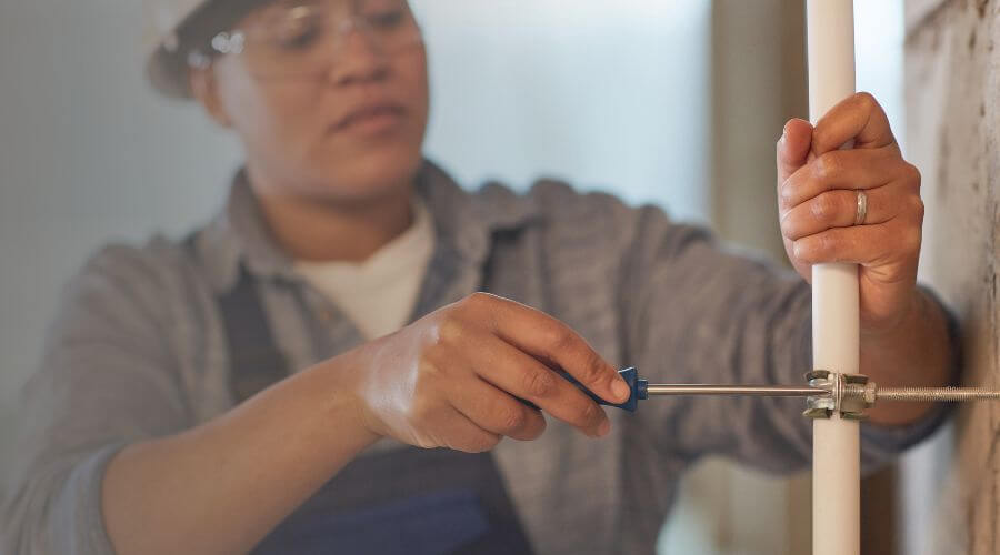 Professional annual plumbing maintenance services in New England, ND
